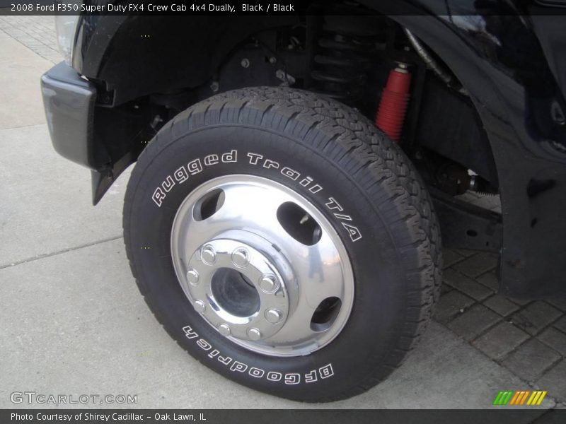 Black / Black 2008 Ford F350 Super Duty FX4 Crew Cab 4x4 Dually