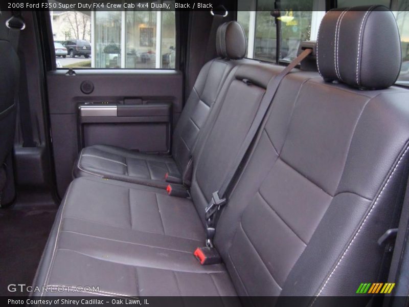 Black / Black 2008 Ford F350 Super Duty FX4 Crew Cab 4x4 Dually