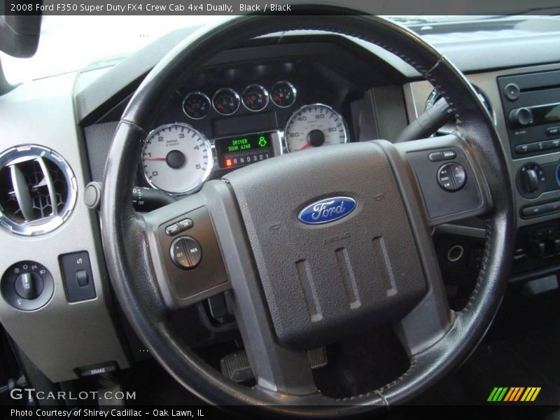 Black / Black 2008 Ford F350 Super Duty FX4 Crew Cab 4x4 Dually