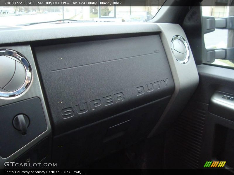 Black / Black 2008 Ford F350 Super Duty FX4 Crew Cab 4x4 Dually