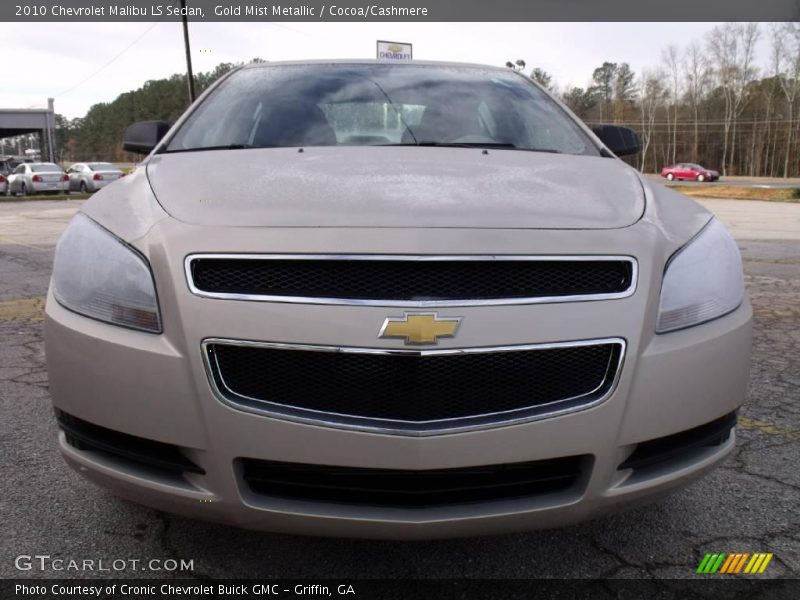 Gold Mist Metallic / Cocoa/Cashmere 2010 Chevrolet Malibu LS Sedan
