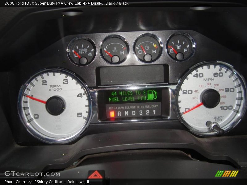 Black / Black 2008 Ford F350 Super Duty FX4 Crew Cab 4x4 Dually