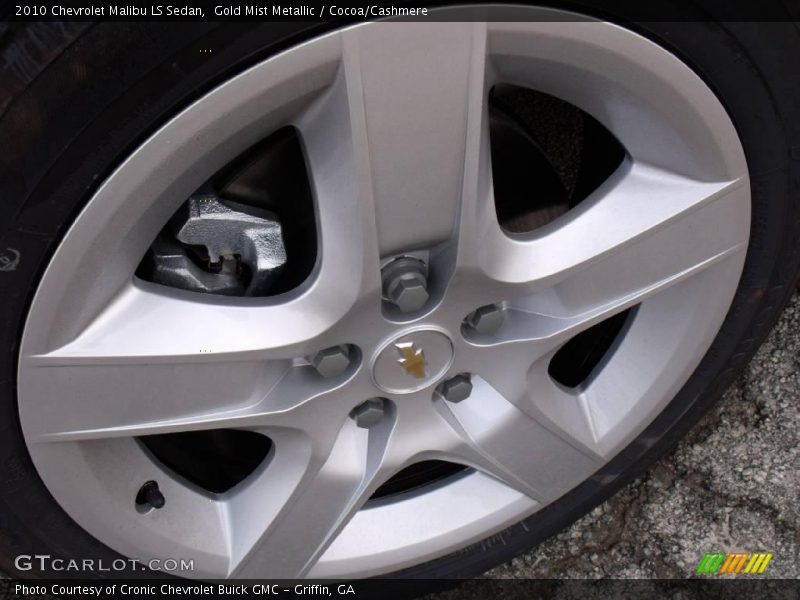 Gold Mist Metallic / Cocoa/Cashmere 2010 Chevrolet Malibu LS Sedan