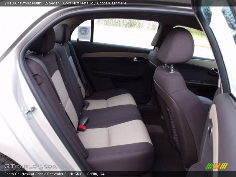 Gold Mist Metallic / Cocoa/Cashmere 2010 Chevrolet Malibu LS Sedan