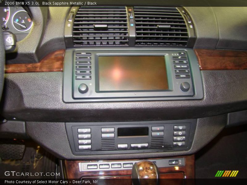 Black Sapphire Metallic / Black 2006 BMW X5 3.0i