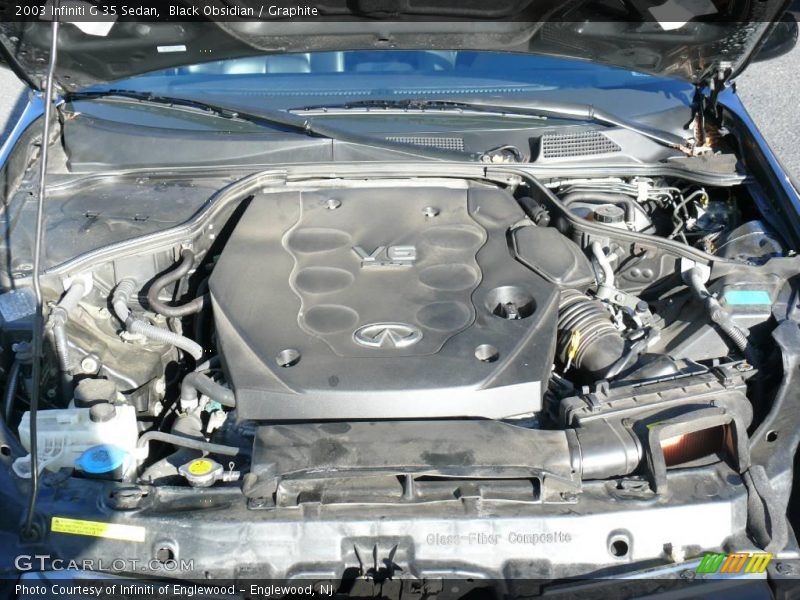 Black Obsidian / Graphite 2003 Infiniti G 35 Sedan