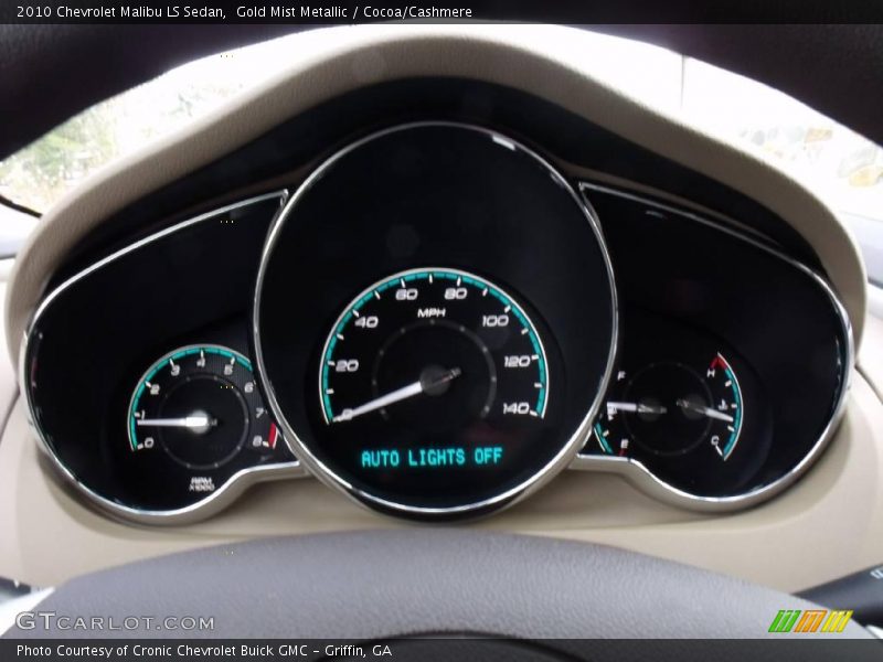 Gold Mist Metallic / Cocoa/Cashmere 2010 Chevrolet Malibu LS Sedan
