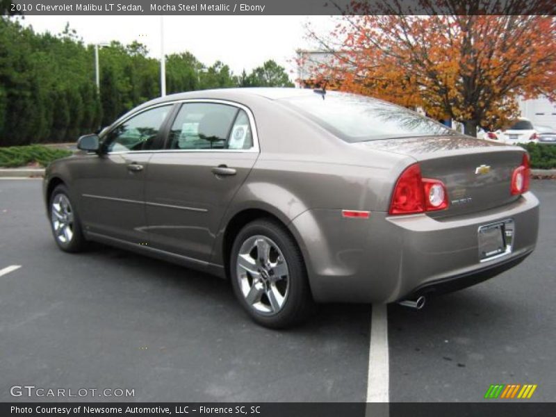 Mocha Steel Metallic / Ebony 2010 Chevrolet Malibu LT Sedan