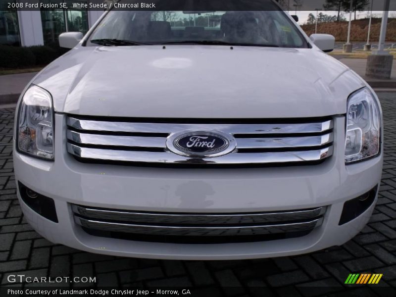 White Suede / Charcoal Black 2008 Ford Fusion SE
