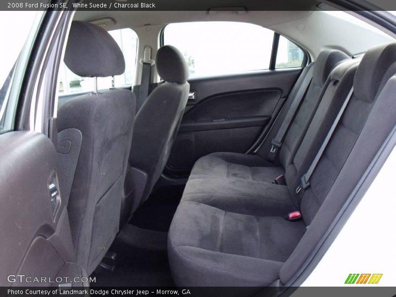 White Suede / Charcoal Black 2008 Ford Fusion SE