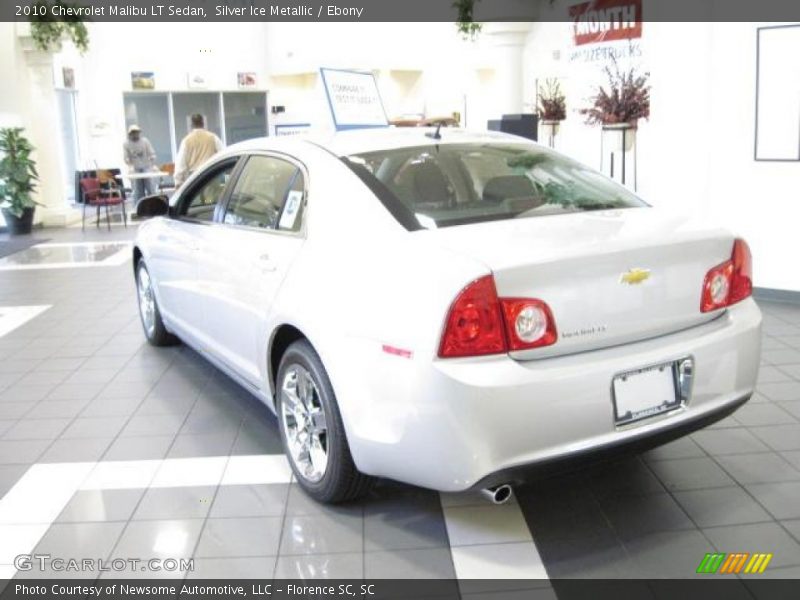 Silver Ice Metallic / Ebony 2010 Chevrolet Malibu LT Sedan