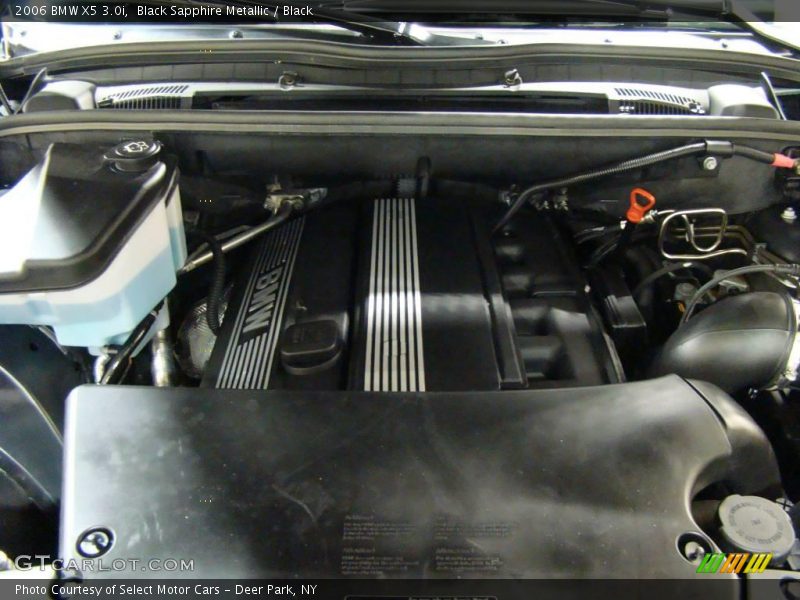 Black Sapphire Metallic / Black 2006 BMW X5 3.0i
