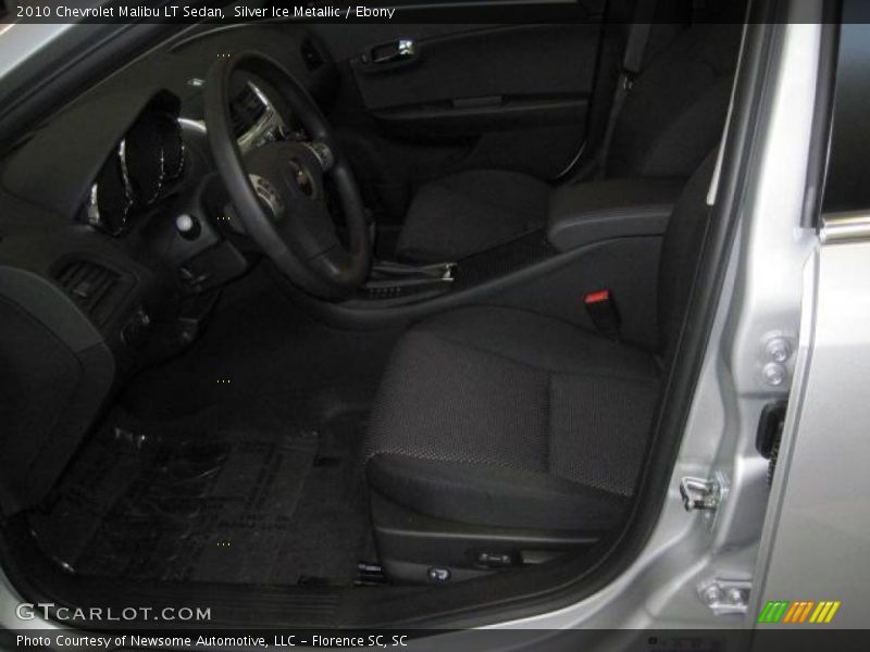 Silver Ice Metallic / Ebony 2010 Chevrolet Malibu LT Sedan