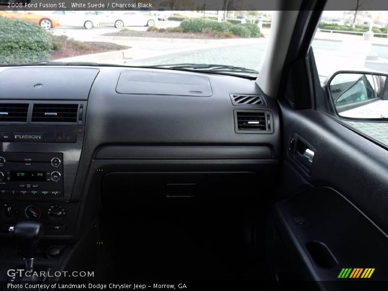 White Suede / Charcoal Black 2008 Ford Fusion SE