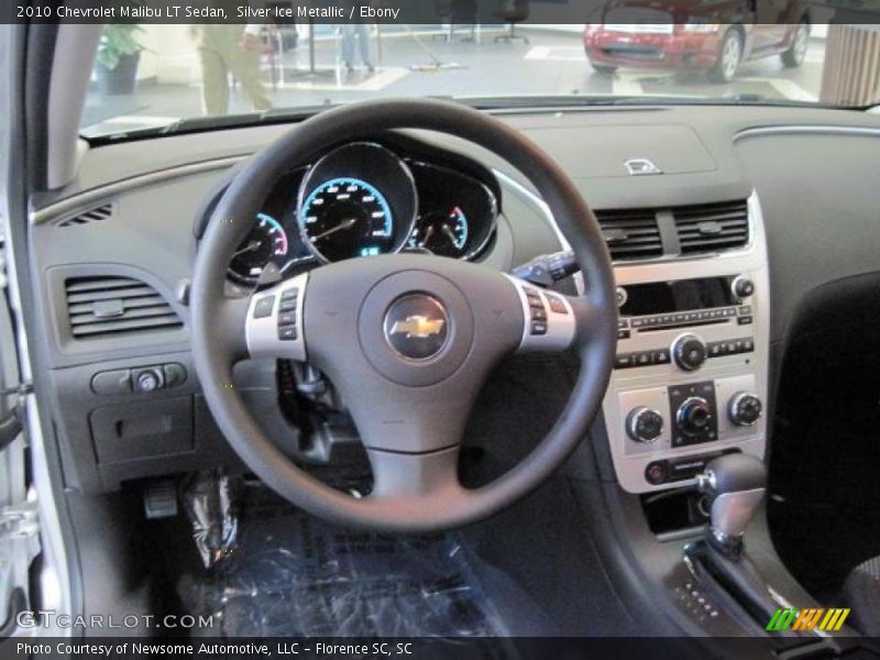 Silver Ice Metallic / Ebony 2010 Chevrolet Malibu LT Sedan