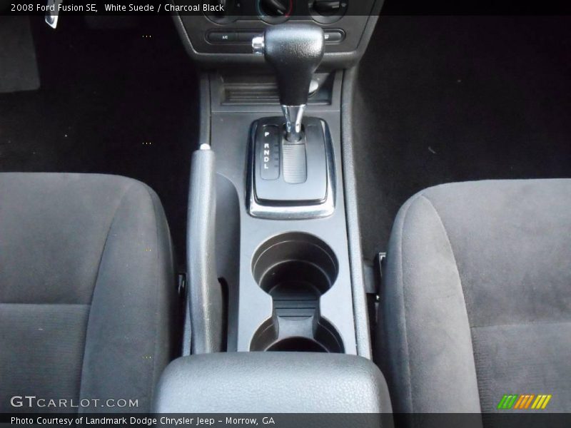 White Suede / Charcoal Black 2008 Ford Fusion SE