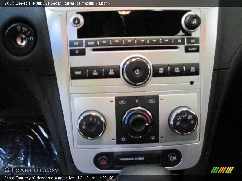 Silver Ice Metallic / Ebony 2010 Chevrolet Malibu LT Sedan