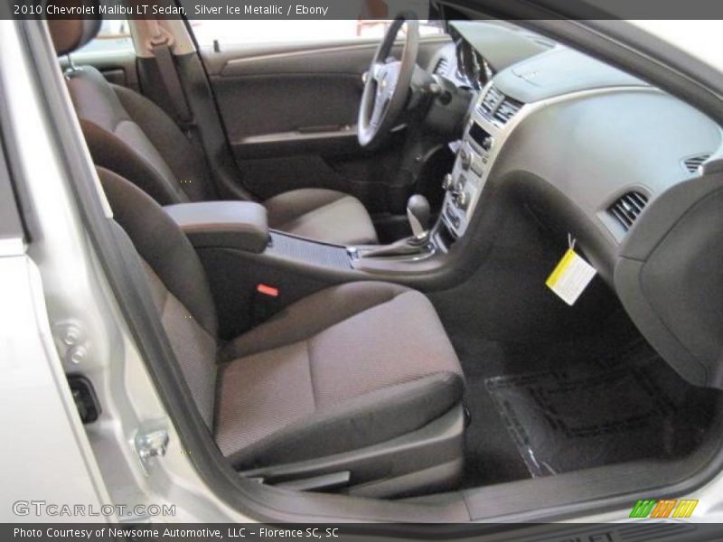 Silver Ice Metallic / Ebony 2010 Chevrolet Malibu LT Sedan