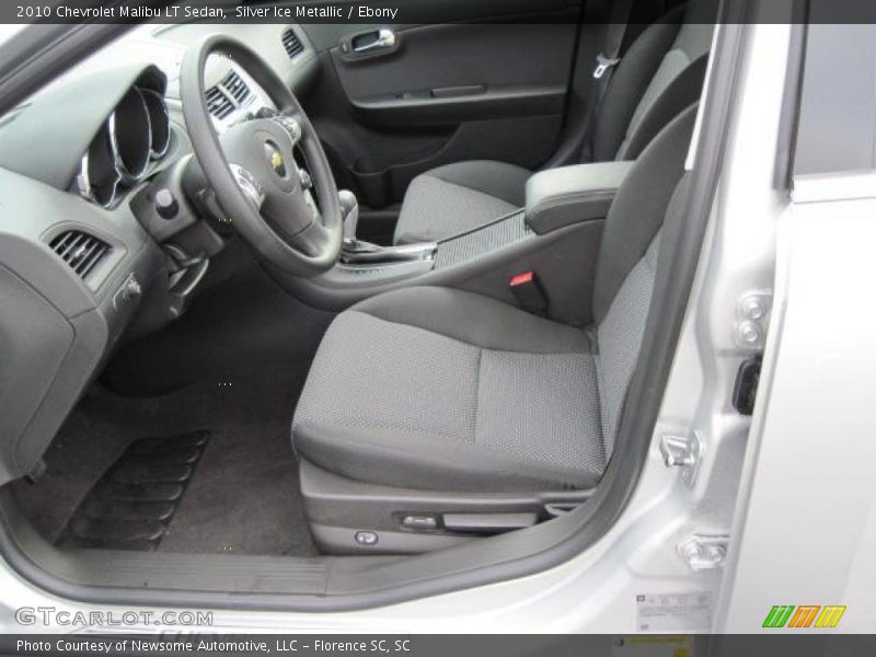 Silver Ice Metallic / Ebony 2010 Chevrolet Malibu LT Sedan