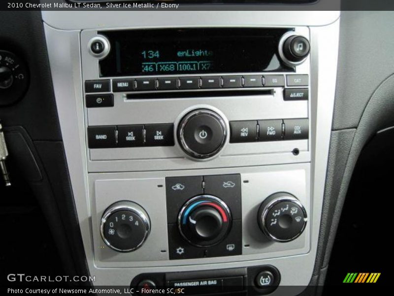 Silver Ice Metallic / Ebony 2010 Chevrolet Malibu LT Sedan