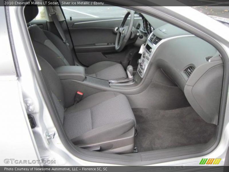Silver Ice Metallic / Ebony 2010 Chevrolet Malibu LT Sedan