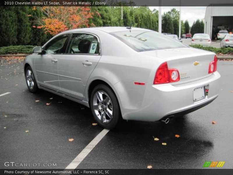 Silver Ice Metallic / Ebony 2010 Chevrolet Malibu LT Sedan