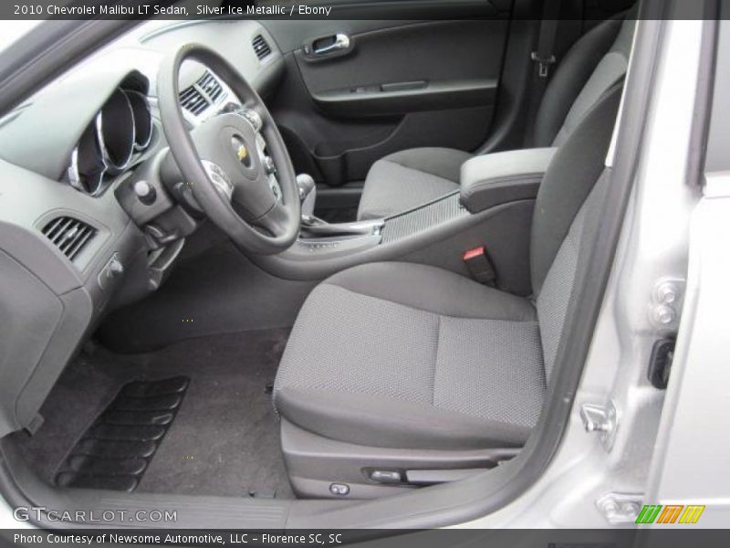 Silver Ice Metallic / Ebony 2010 Chevrolet Malibu LT Sedan