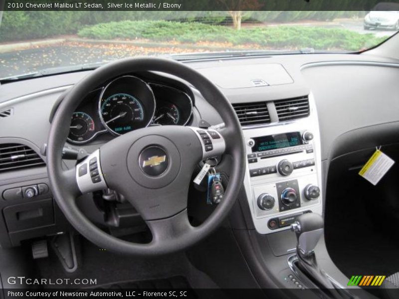 Silver Ice Metallic / Ebony 2010 Chevrolet Malibu LT Sedan