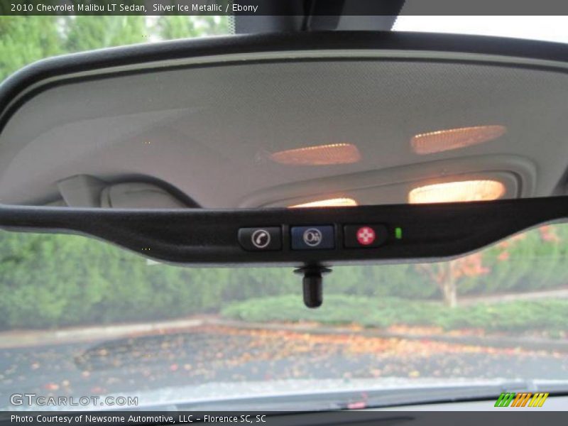 Silver Ice Metallic / Ebony 2010 Chevrolet Malibu LT Sedan