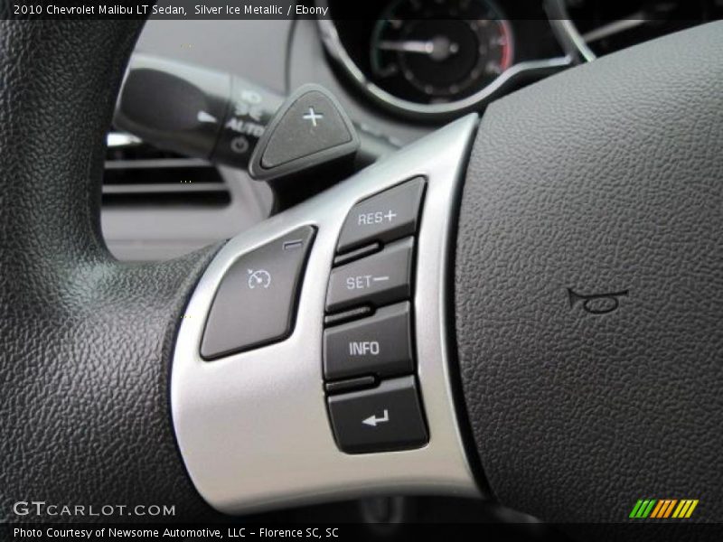 Silver Ice Metallic / Ebony 2010 Chevrolet Malibu LT Sedan