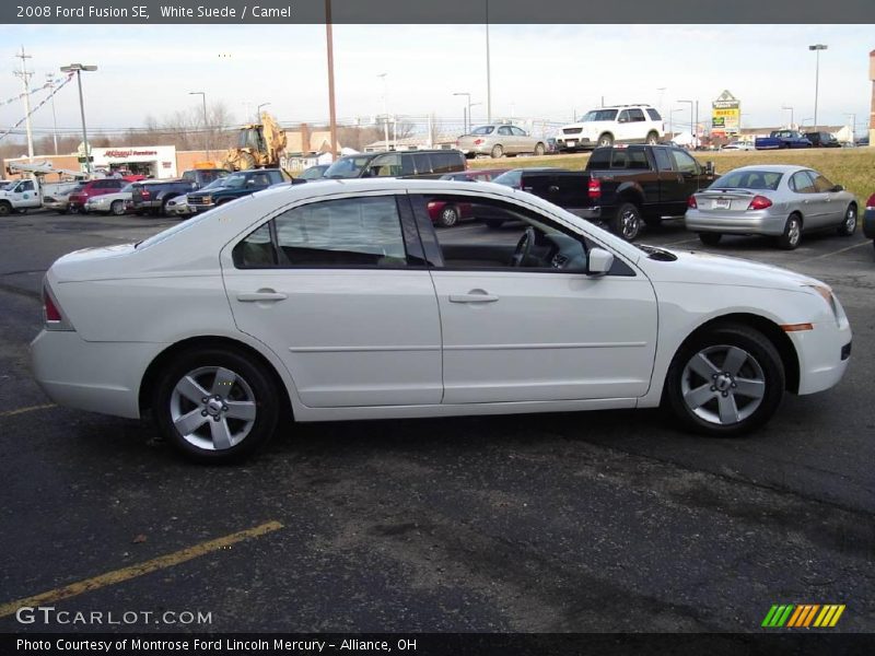White Suede / Camel 2008 Ford Fusion SE