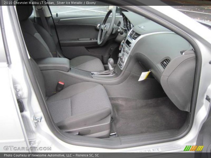 Silver Ice Metallic / Ebony 2010 Chevrolet Malibu LT Sedan