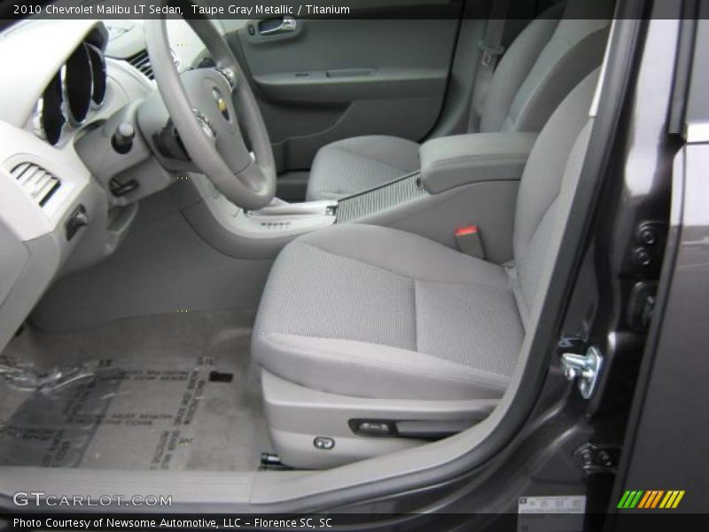 Taupe Gray Metallic / Titanium 2010 Chevrolet Malibu LT Sedan