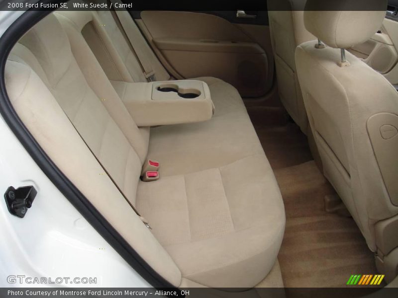 White Suede / Camel 2008 Ford Fusion SE