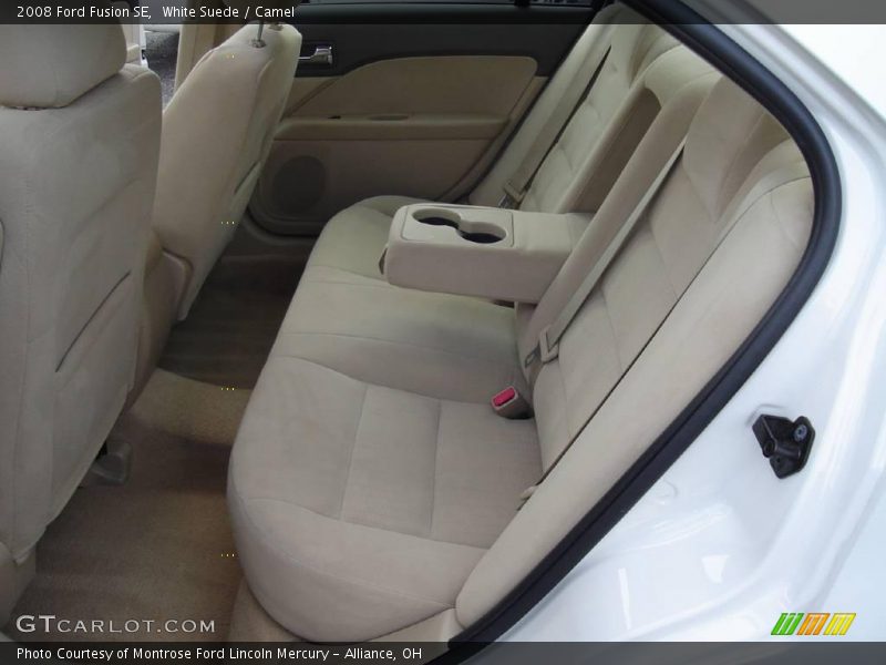White Suede / Camel 2008 Ford Fusion SE