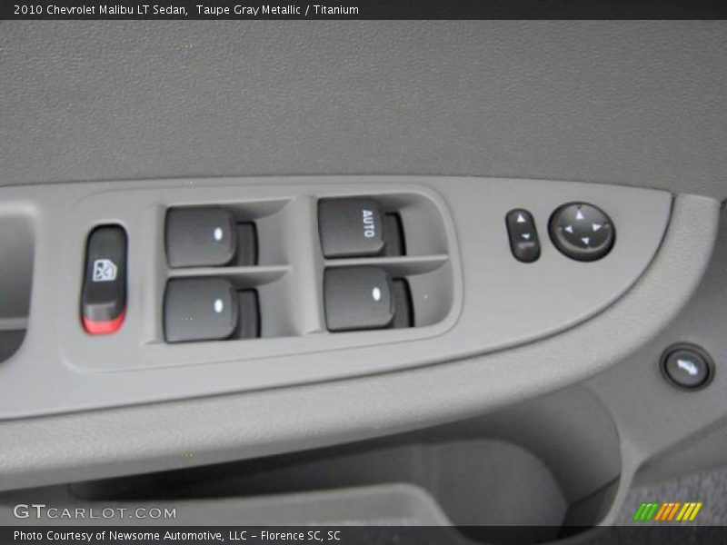 Taupe Gray Metallic / Titanium 2010 Chevrolet Malibu LT Sedan