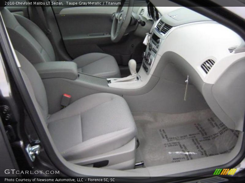 Taupe Gray Metallic / Titanium 2010 Chevrolet Malibu LT Sedan
