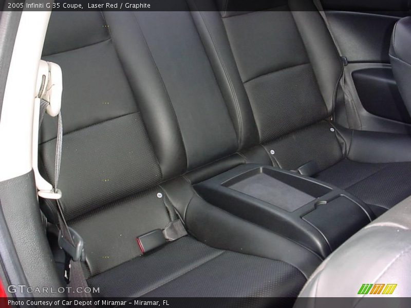 Laser Red / Graphite 2005 Infiniti G 35 Coupe