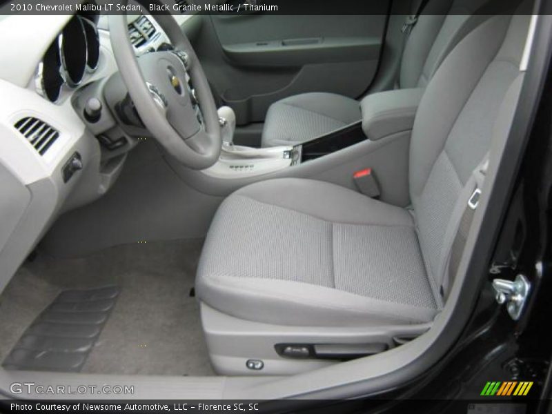 Black Granite Metallic / Titanium 2010 Chevrolet Malibu LT Sedan