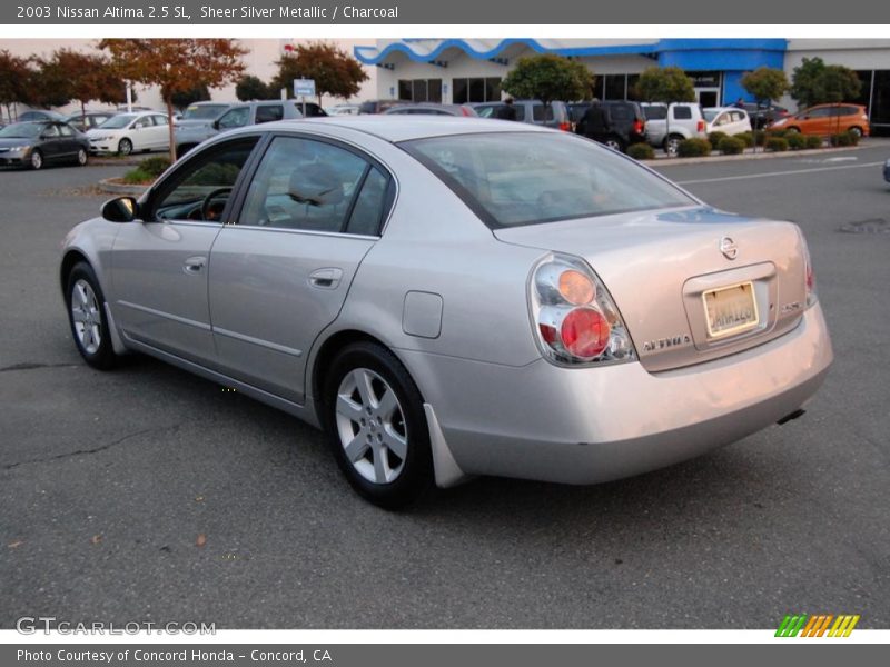 Sheer Silver Metallic / Charcoal 2003 Nissan Altima 2.5 SL