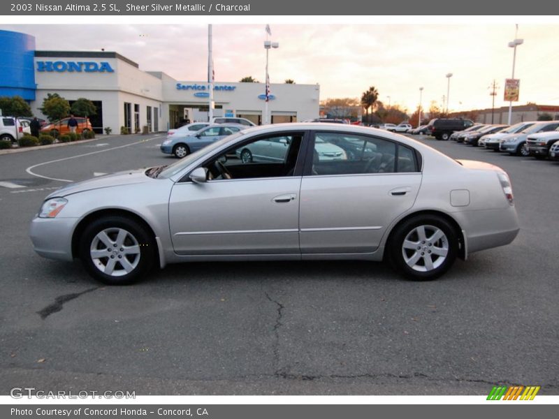 Sheer Silver Metallic / Charcoal 2003 Nissan Altima 2.5 SL