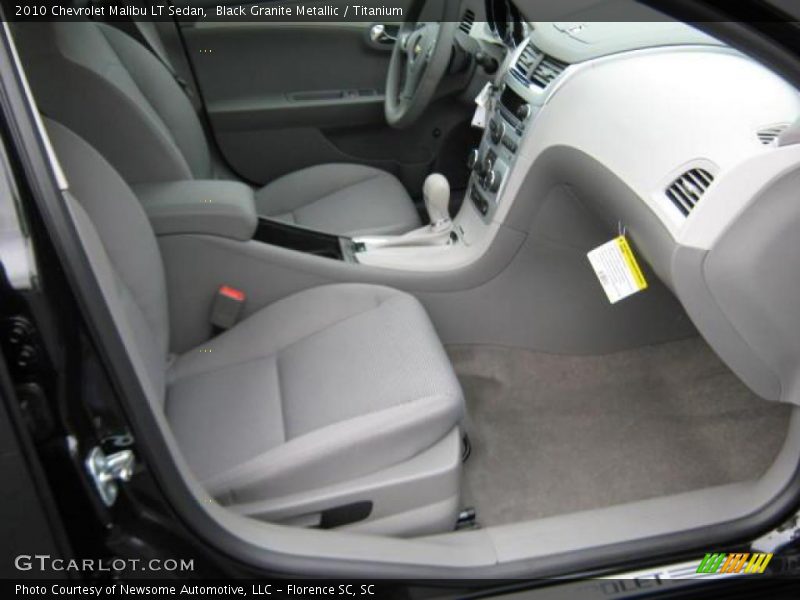 Black Granite Metallic / Titanium 2010 Chevrolet Malibu LT Sedan