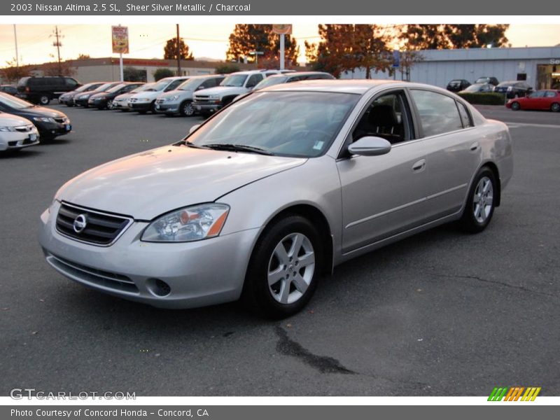 Sheer Silver Metallic / Charcoal 2003 Nissan Altima 2.5 SL