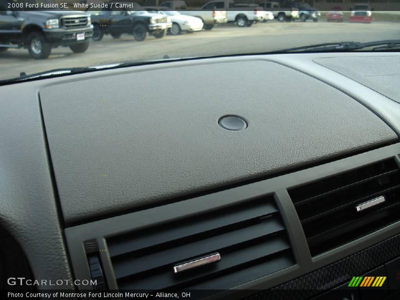 White Suede / Camel 2008 Ford Fusion SE