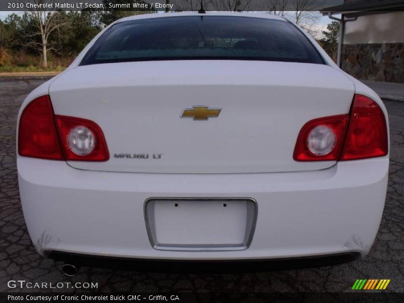Summit White / Ebony 2010 Chevrolet Malibu LT Sedan