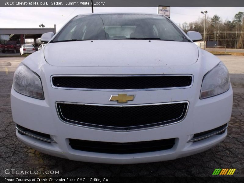 Summit White / Ebony 2010 Chevrolet Malibu LT Sedan
