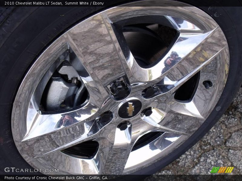 Summit White / Ebony 2010 Chevrolet Malibu LT Sedan