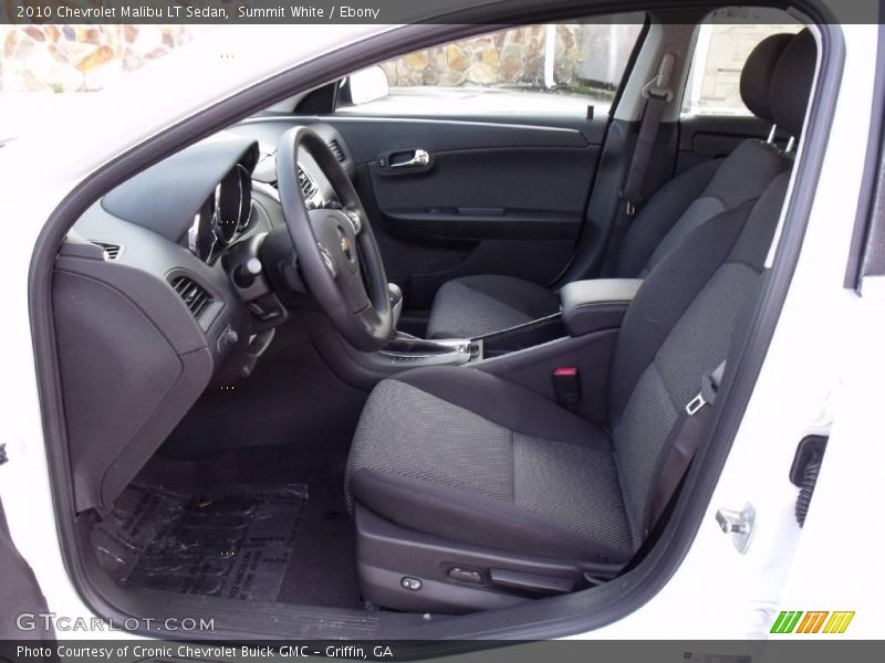 Summit White / Ebony 2010 Chevrolet Malibu LT Sedan