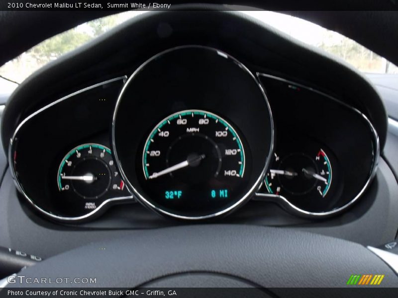 Summit White / Ebony 2010 Chevrolet Malibu LT Sedan