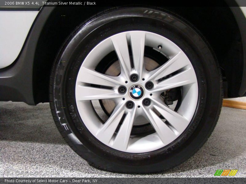 Titanium Silver Metallic / Black 2006 BMW X5 4.4i